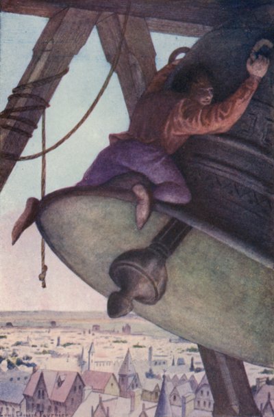 Aspettando il campanello si sarebbe lanciato su di esso da Louis Edouard Paul Fournier